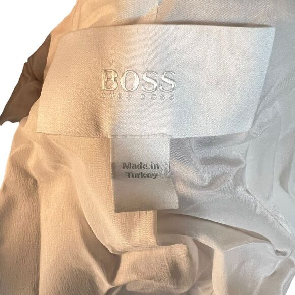 BOSS Career professional Hugo Boss Plaid Wool KANIXA blazer size 6 officewear - Picture 13 of 16